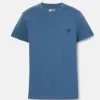 Timberland T-shirt manica corta A2br3 Denim