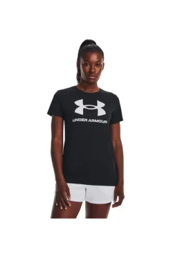 Under Armour T-shirt manica corta 1356305 Black