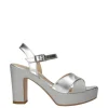 Valleverde Sandalo tacco 32526 Silver