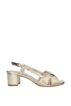 Valleverde Sandalo tacco 28218 Gold