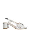 Valleverde Sandalo tacco 28218 Silver