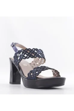 Valleverde Sandalo tacco 45380 Blu