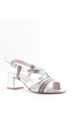 Valleverde Sandalo tacco 28221 Silver