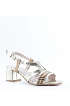 Valleverde Sandalo tacco 28221 Gold