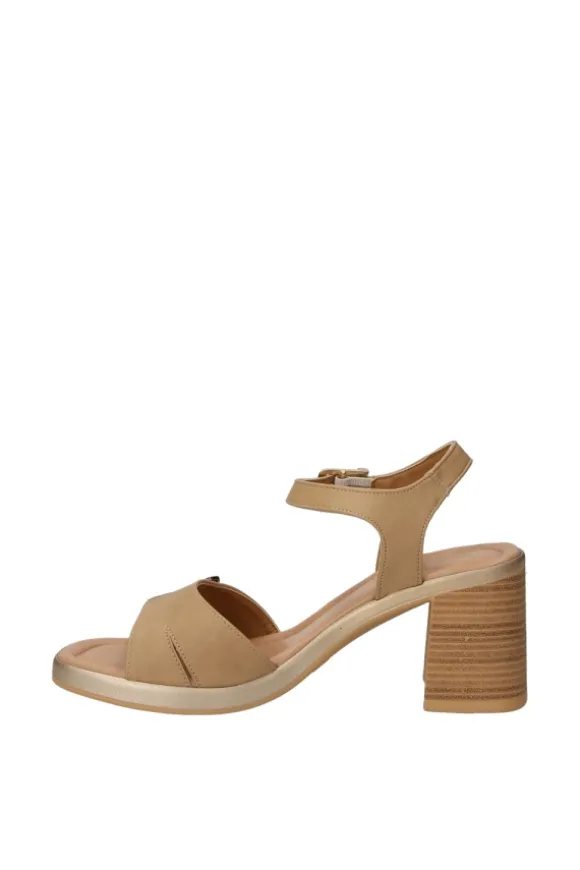Valleverde Sandalo tacco 32450 Ecru'