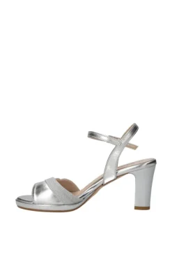 Valleverde Sandalo tacco 28347 Argento