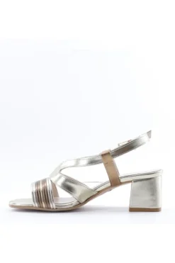 Valleverde Sandalo tacco 28221 Gold