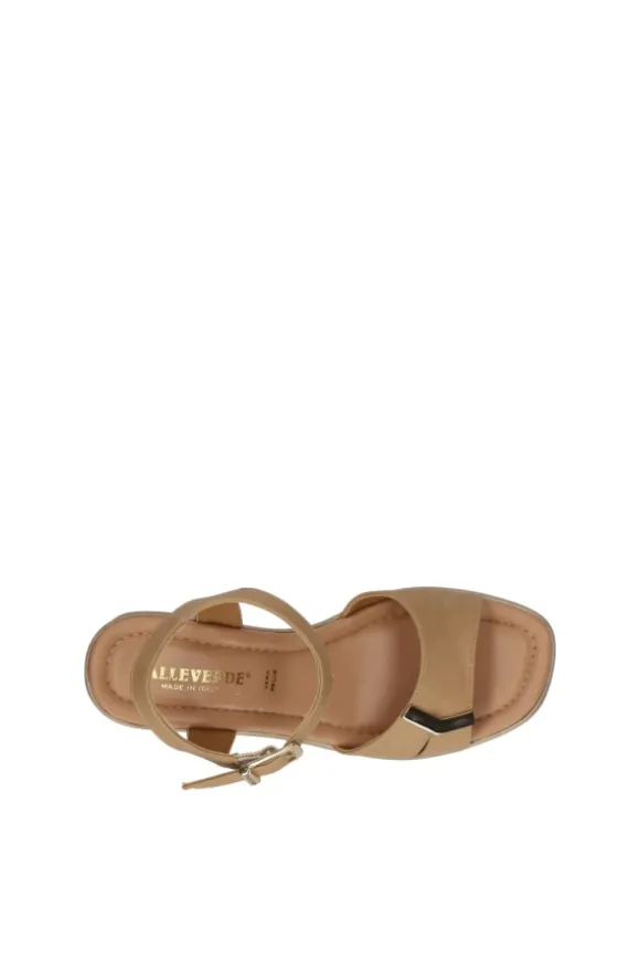 Valleverde Sandalo tacco 32450 Ecru'