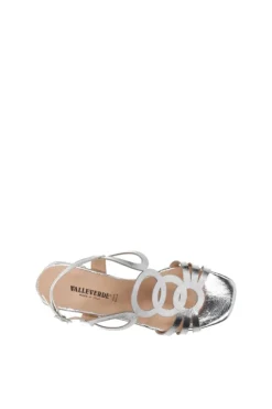 Valleverde Sandalo tacco 18155 Argento