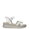 Valleverde Sandalo zeppa V32100 Silver