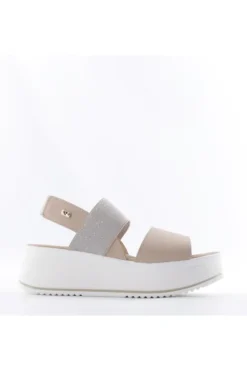 Valleverde Sandalo zeppa 32351 Beige