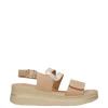 Valleverde Sandalo zeppa V32101 Platino