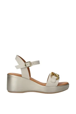 Valleverde Sandalo zeppa 24431 Taupe