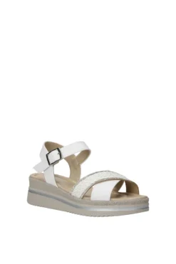 Valleverde Sandalo zeppa V32100 Silver