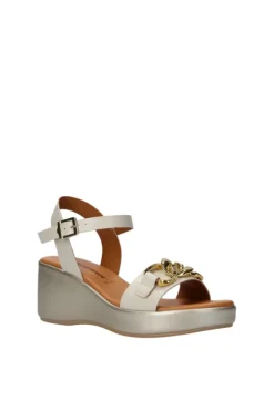 Valleverde Sandalo zeppa 24431 Taupe