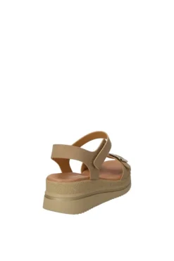 Valleverde Sandalo zeppa Vg2198 Sabbia