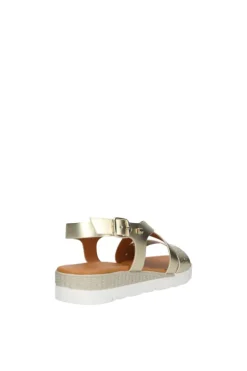 Valleverde Sandalo zeppa 24200 Platino