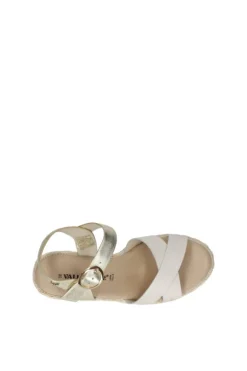 Valleverde Sandalo zeppa 36720 Bianco
