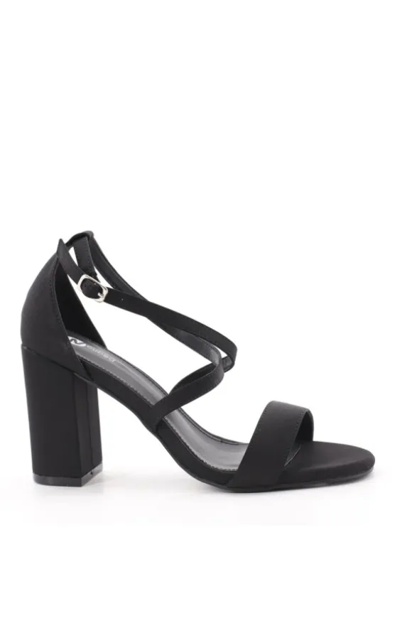 Wcubed Sandalo tacco 44158 Black