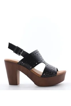 Wcubed Sandalo tacco 42205 Black