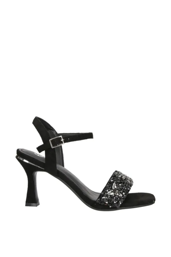 Wcubed Sandalo tacco 48016 Black