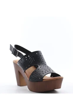 Wcubed Sandalo tacco 42205 Black