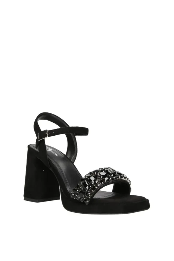 Wcubed Sandalo tacco 48013 Black