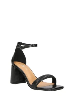 Wcubed Sandalo tacco 46123 Black