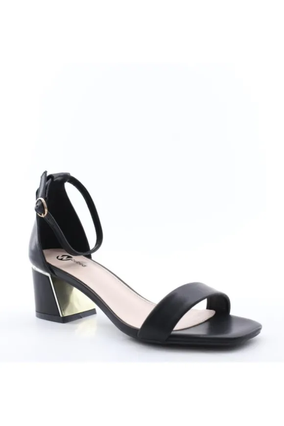 Wcubed Sandalo tacco 44185 Black