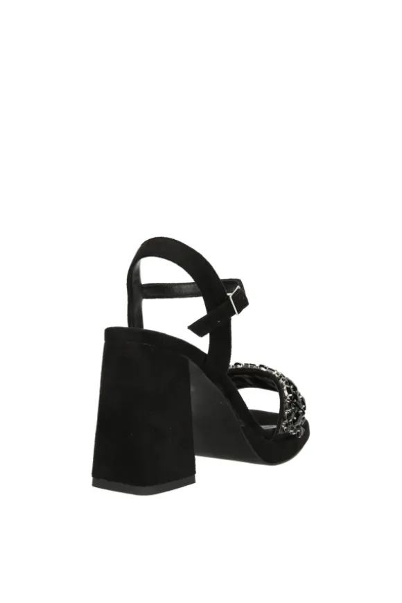 Wcubed Sandalo tacco 48013 Black