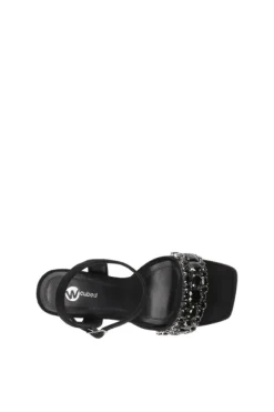 Wcubed Sandalo tacco 48013 Black