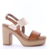 Wcubed Sandalo tacco 46111 Camel