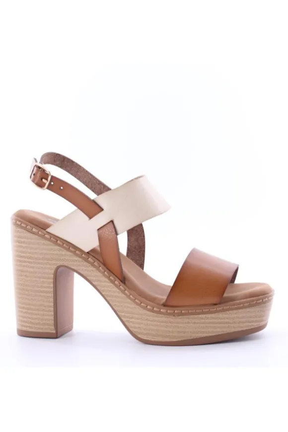 Wcubed Sandalo tacco 46111 Camel