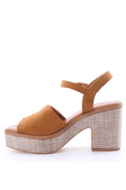 Wcubed Sandalo tacco 46113 Camel