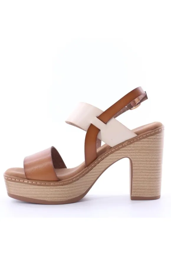 Wcubed Sandalo tacco 46111 Camel