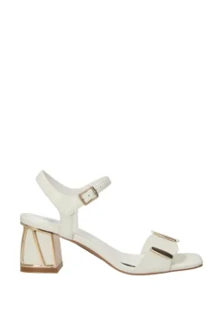 Wcubed Sandalo tacco 48208 Crema