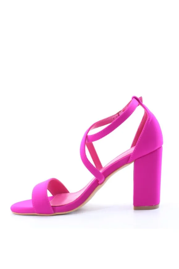 Wcubed Sandalo tacco 44158 Fuxia