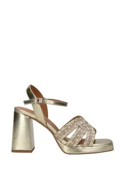 Wcubed Sandalo tacco 48012 Gold