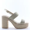 Wcubed Sandalo tacco 46121 Gold