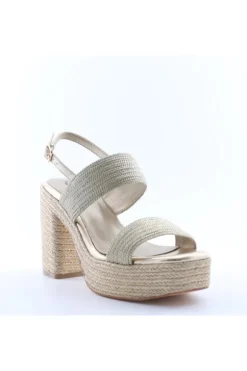 Wcubed Sandalo tacco 46121 Gold