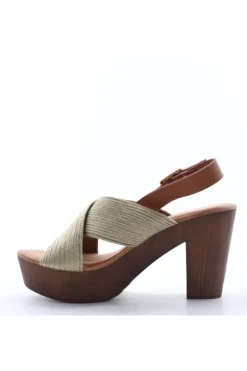 Wcubed Sandalo tacco 42204 Gold