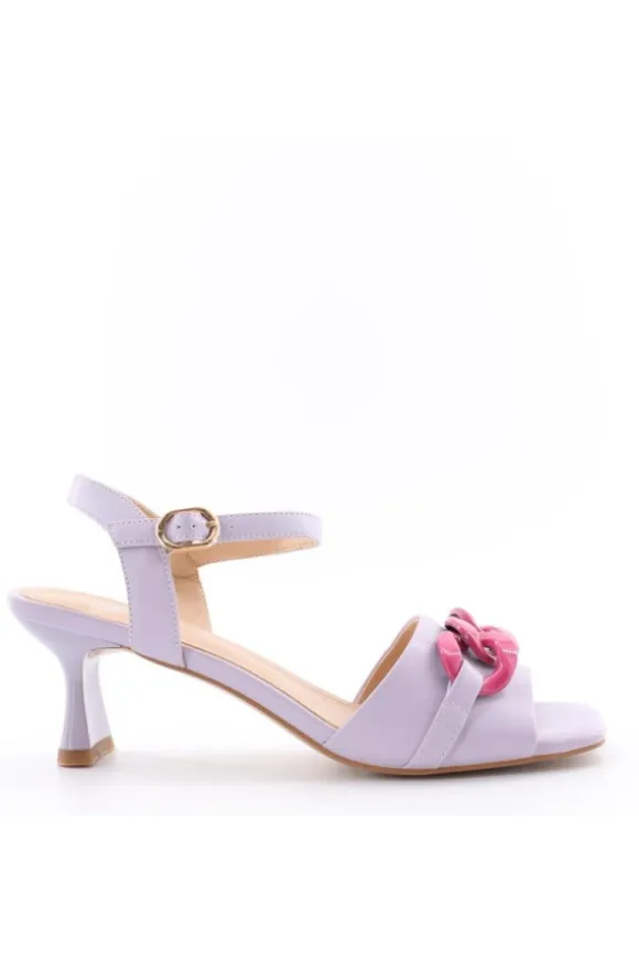 Wcubed Sandalo tacco 46086 Purple