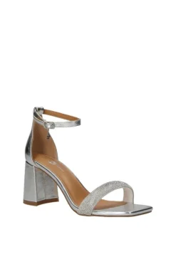 Wcubed Sandalo tacco 46123 Silver