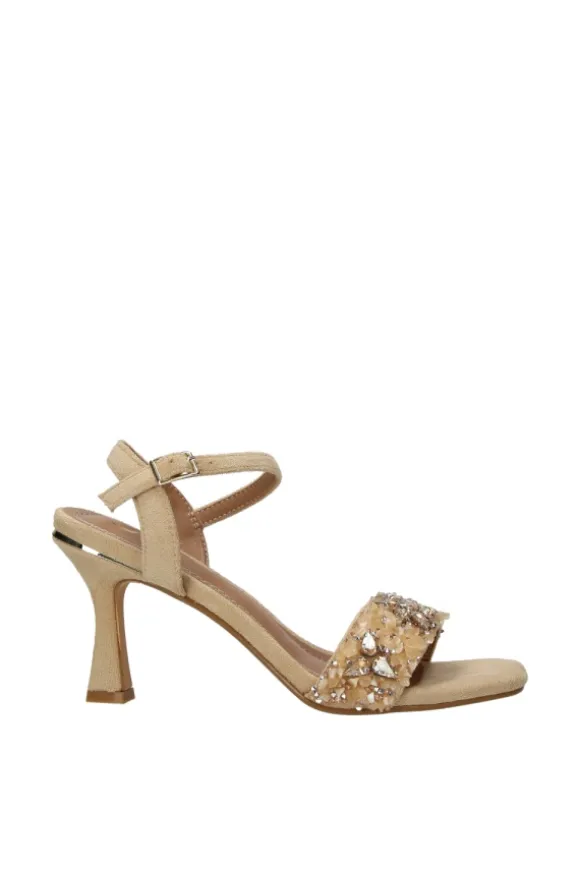 Wcubed Sandalo tacco 48016 Taupe