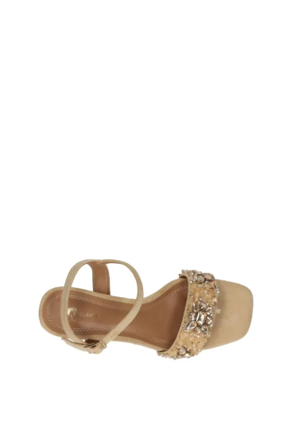 Wcubed Sandalo tacco 48016 Taupe