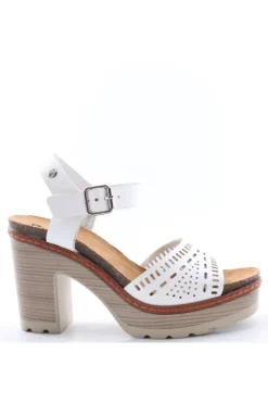 Wcubed Sandalo tacco 44188 White