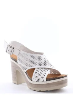 Wcubed Sandalo tacco 44187 White