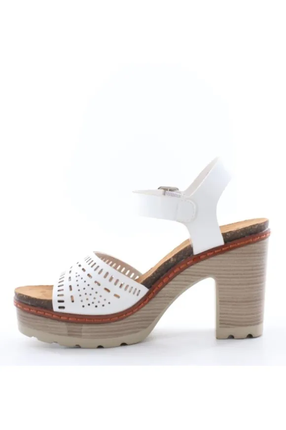 Wcubed Sandalo tacco 44188 White