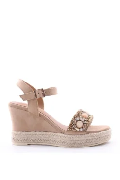 Wcubed Sandalo zeppa 44125 Beige