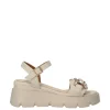 Wcubed Sandalo zeppa 48057 Beige